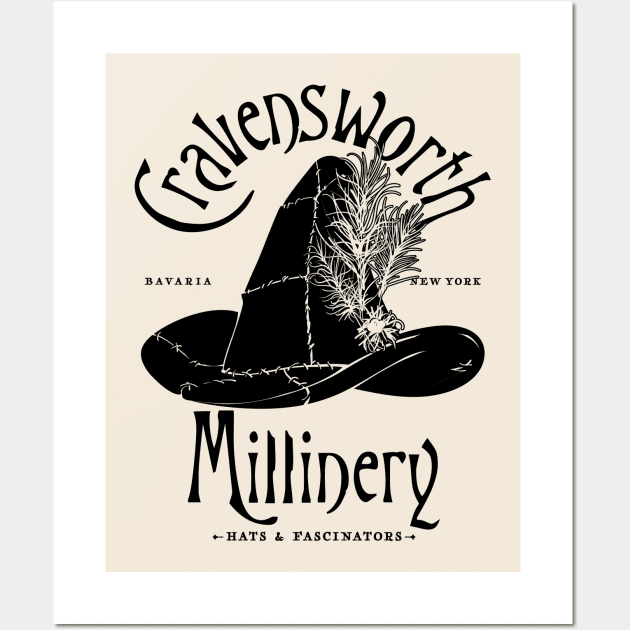 Cravensworth Millinery Wall Art by DesignCat